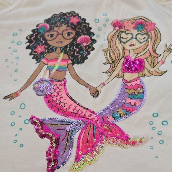 Tommy Bahama White Kids Camisole with Mermaid Design - Picture 4 of 6